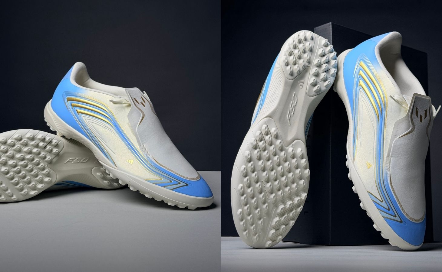 giày sân cỏ nhân tạo Adidas f50 messi 2026