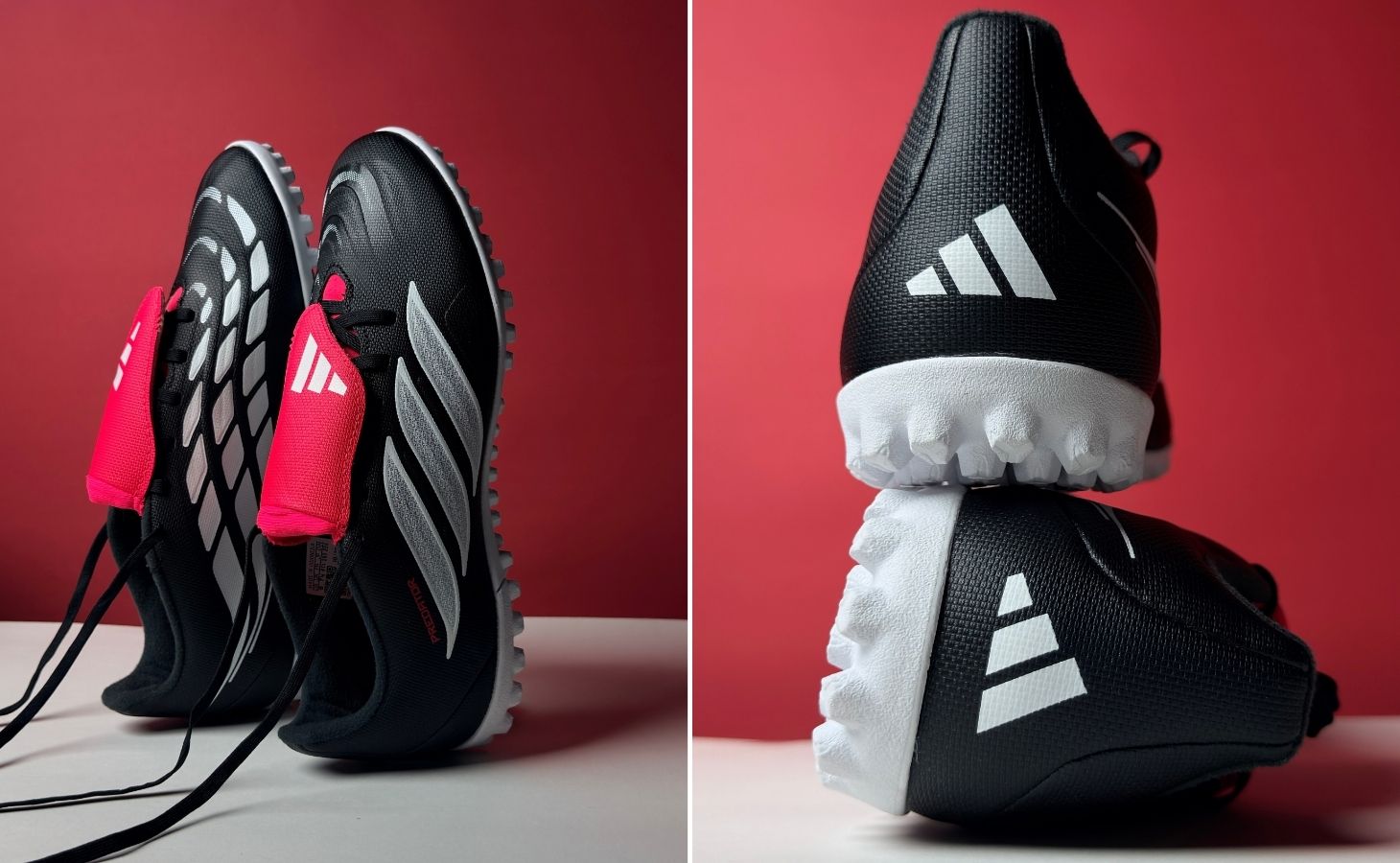 Adidas Predator Club FT TF Black/Red JR5910