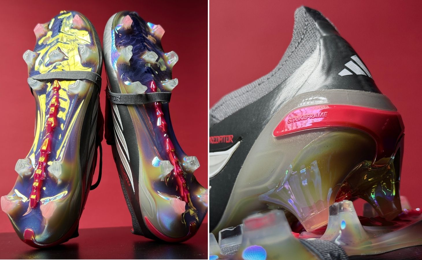 Giày Bóng Đá Adidas Predator 26 Elite FG JS0379 Xám