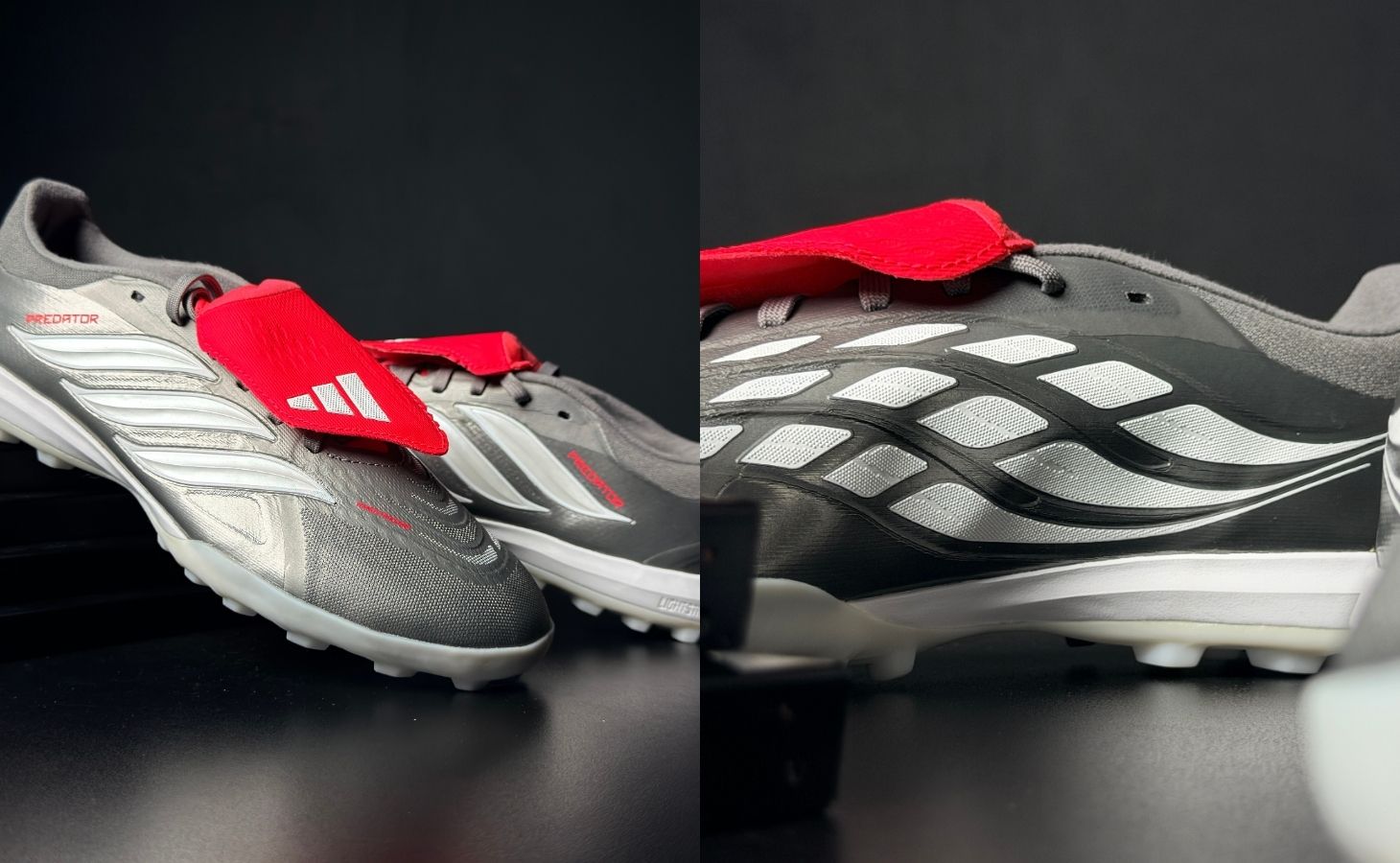 Giày Bóng Đá Adidas Predator 26 Pro TF JR7864 - Xám