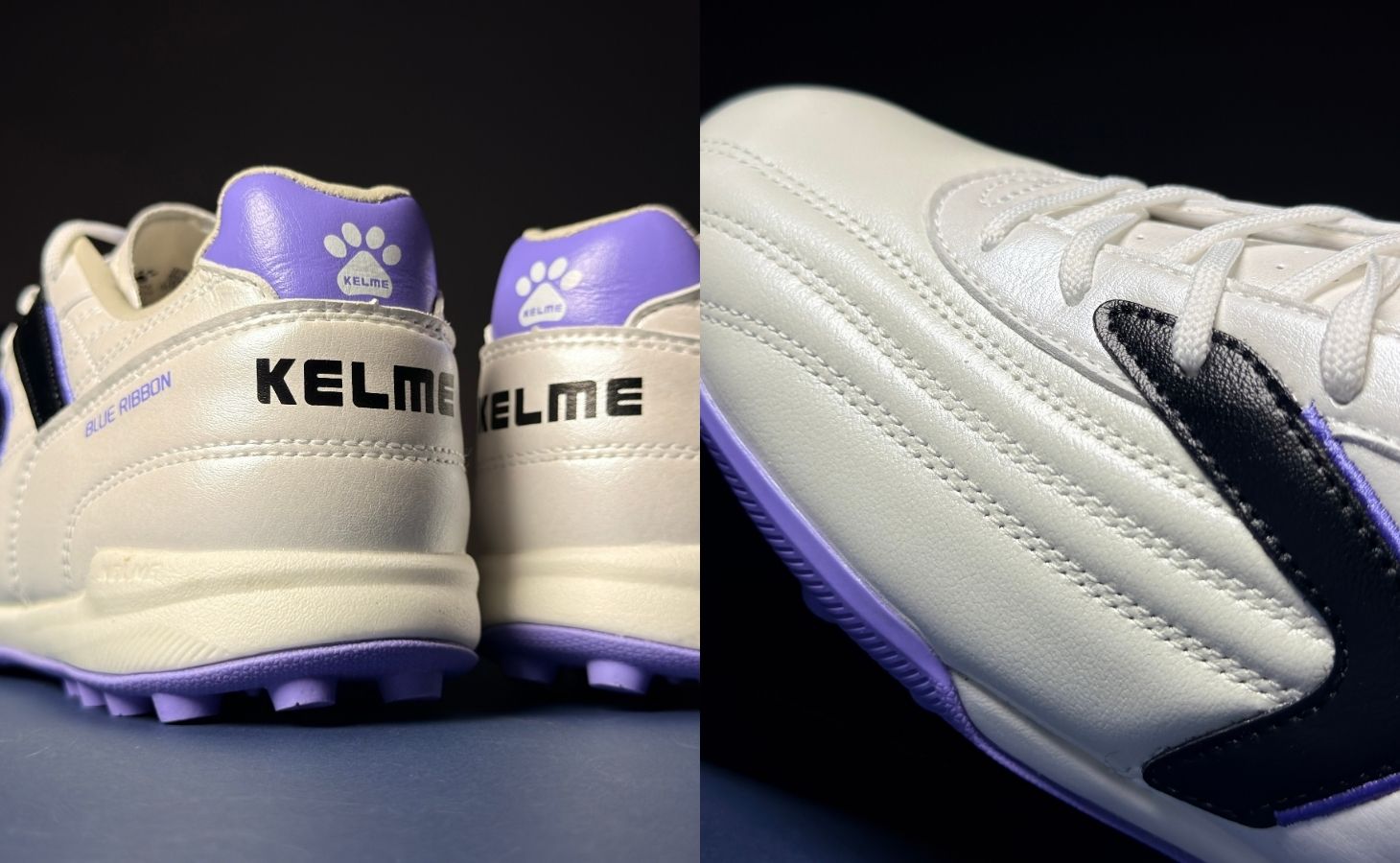 Giày Bóng Đá Kelme TF 8621ZX1451 White/Purple