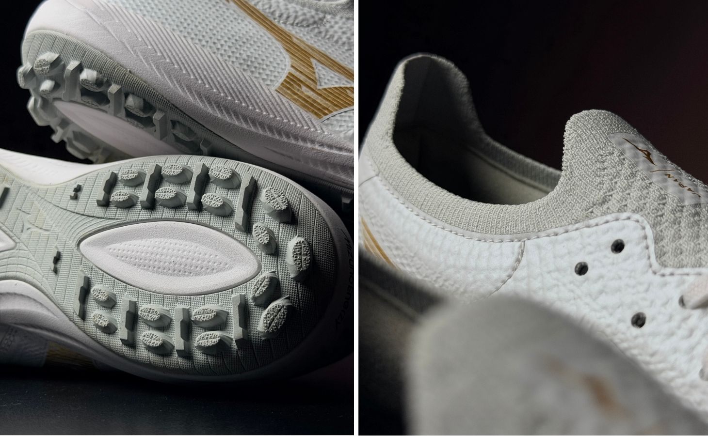 Giày Bóng Đá Mizuno Sala Beta Japan TF Bight Gold Q1GB264050