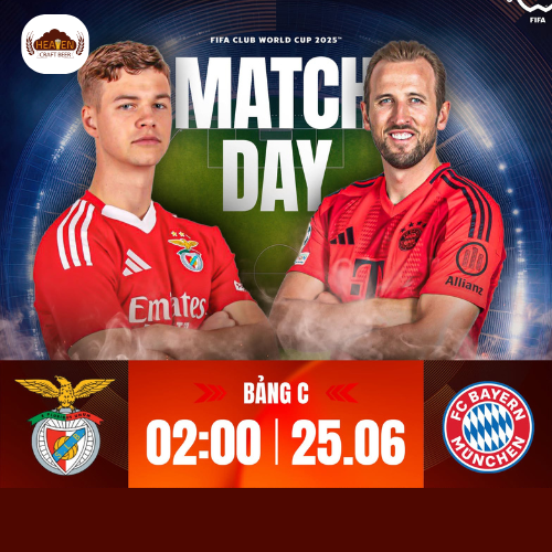 Hình 1 : Benfica vs Bayern