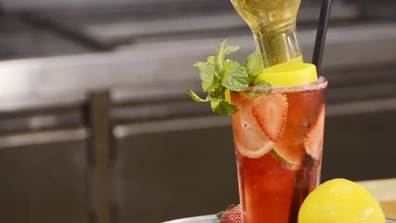 cách làm bia tươi hoa quả