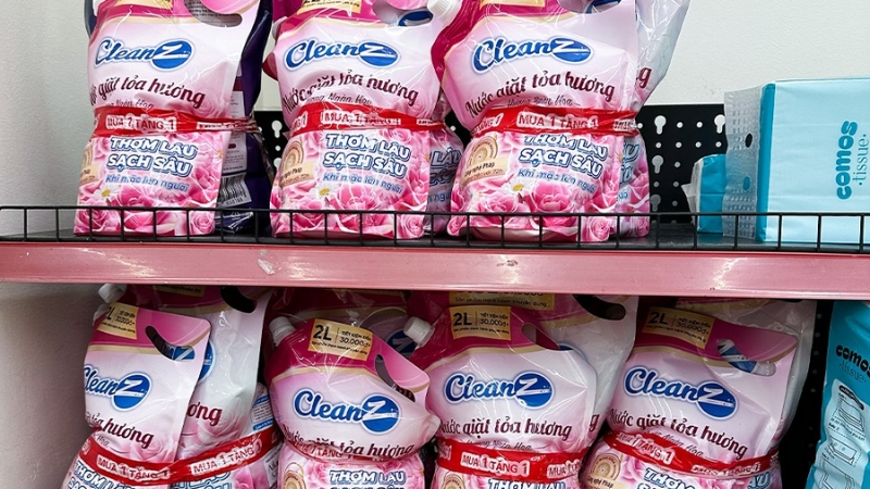 Làm sạch sâu, lưu hương lâu cho quần áo bằng nước giặt CleanZ