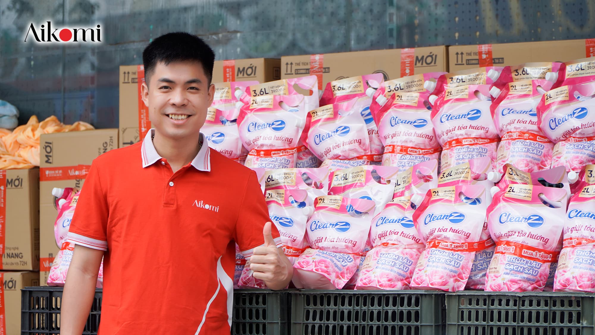 Mua nước giặt CleanZ để trải nghiệm sản phẩm chất lượng