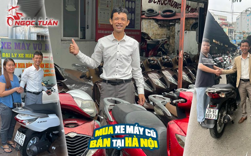 Mua bán xe máy cũ Hà Nội