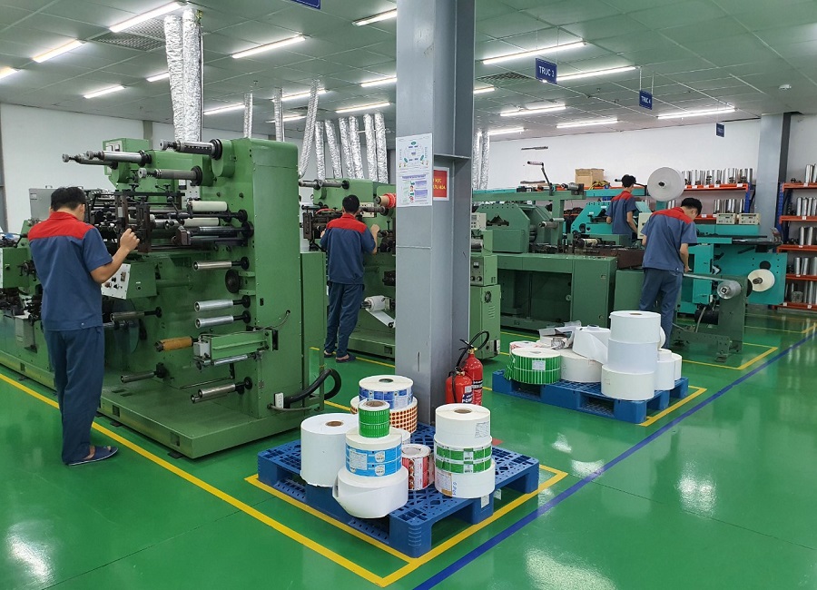 Nhà xưởng của công ty tnhh in nhật hàn