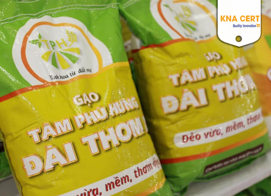 Gạo chất lượng cao Công ty TNHH Thực phẩm Công nghệ cao Tâm Phú Hưng