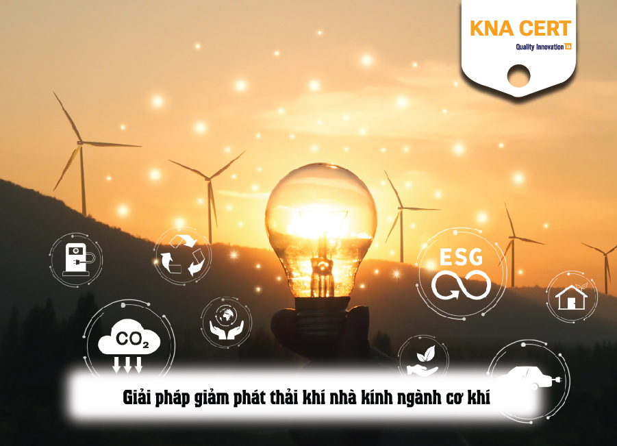 Giải pháp giảm phát thải khí nhà kính ngành cơ khí