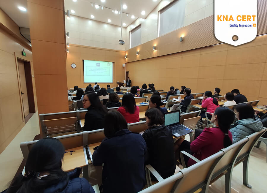 ISO KNA vinh dự được đào tạo tiêu chuẩn ISO 9001:2015 tới cán bộ của trường đại học Y Hà Nội