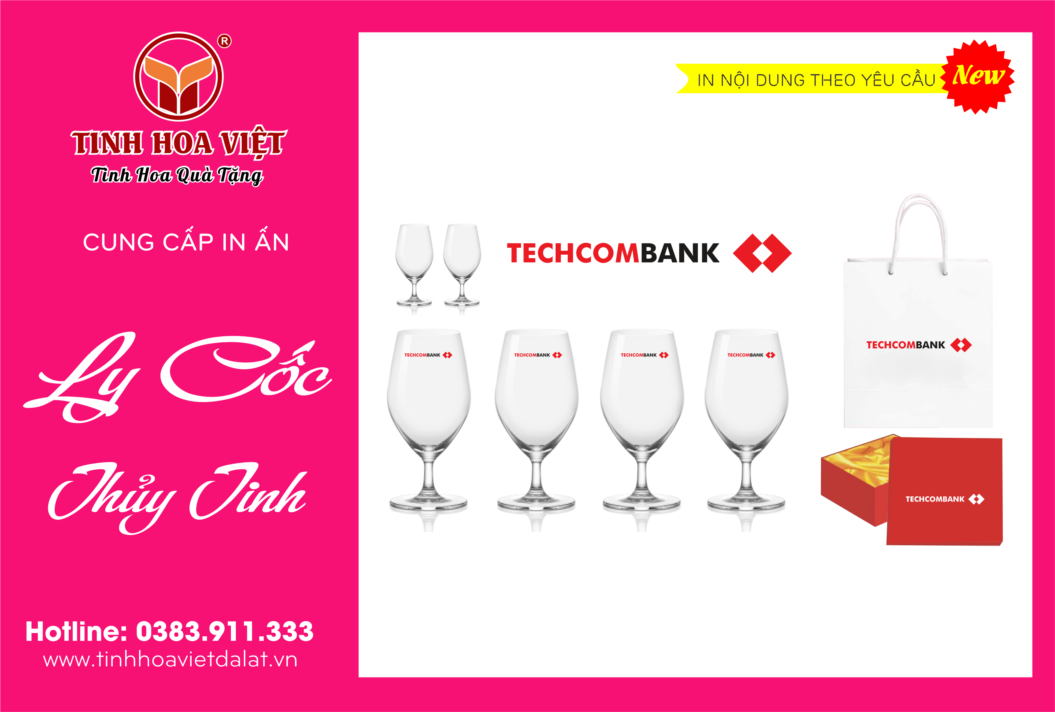 ly cốc thủy tinh quà tặng