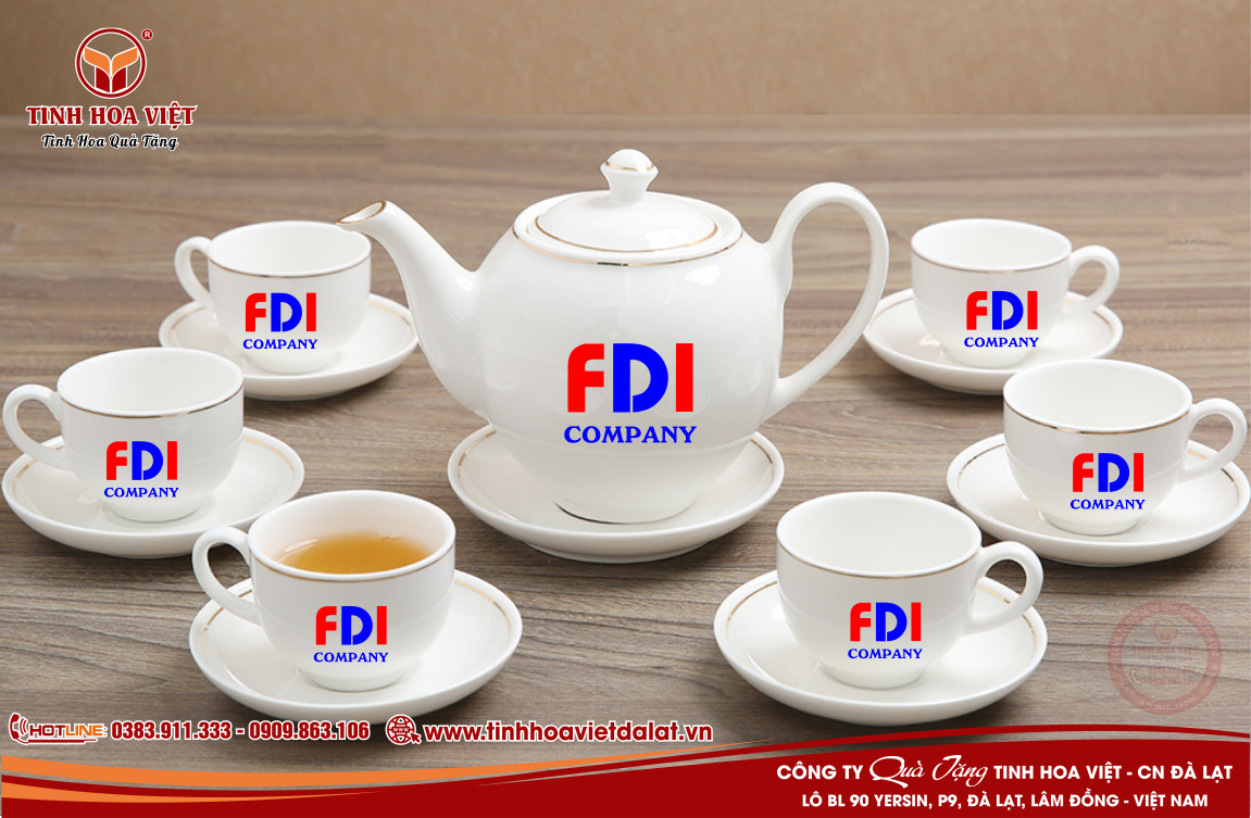 Bộ ấm chén dáng minh long