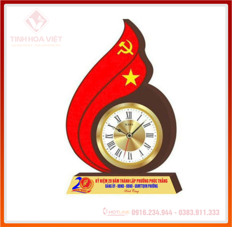 Nhà Cung Cấp Đồng Hồ Để Bàn In Logo Quà Tặng Tại Lâm Đồng