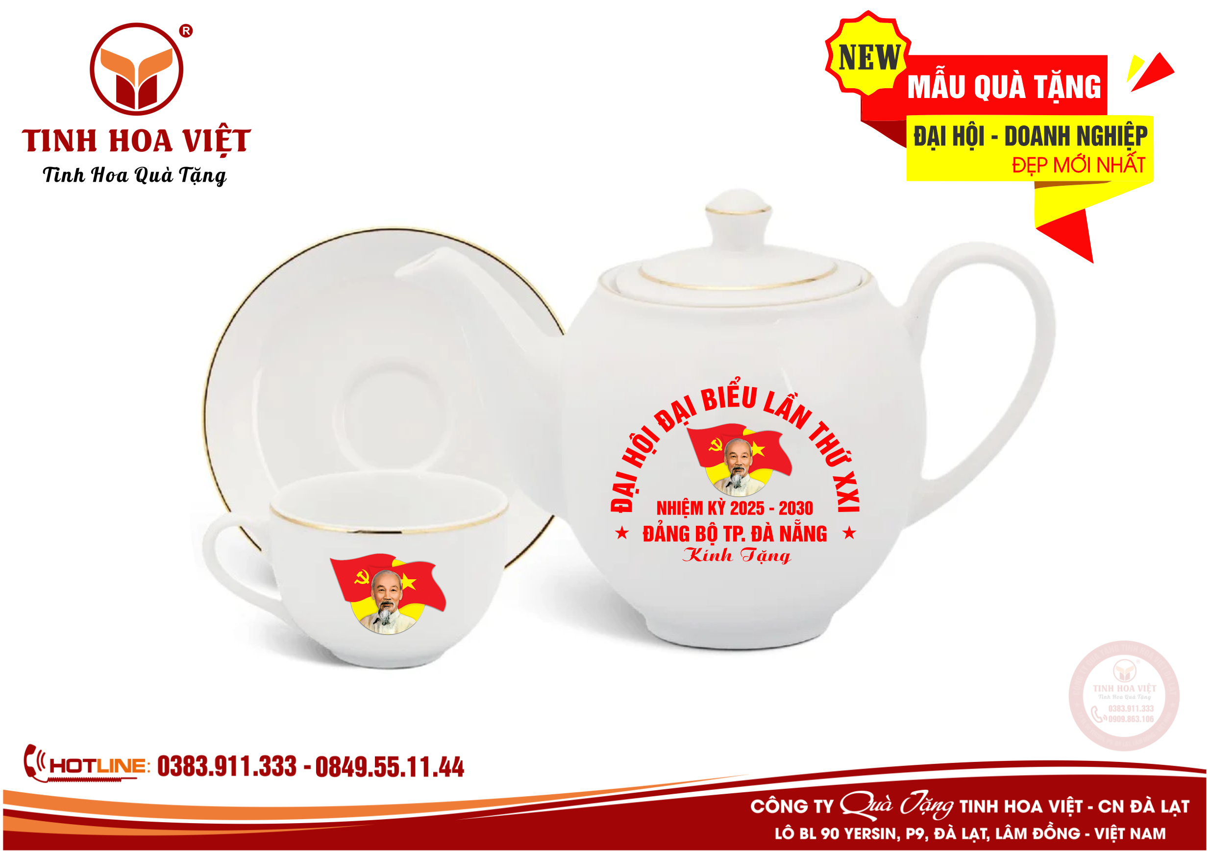 quà tặng đại hội đảng bộ 2025 - 2030