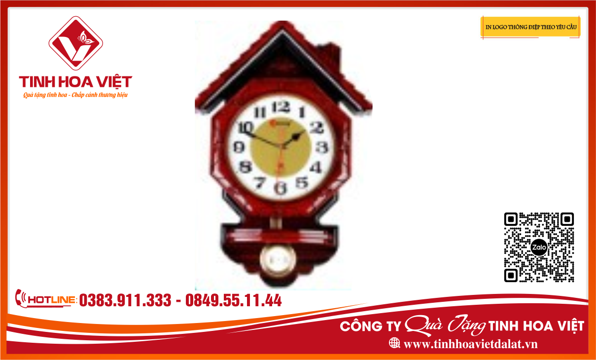 Đồng Hồ Treo Tường Quà Tặng. Nhà Cung Cấp Tinh Hoa Việt Đà Lạt Và Các Tỉnh Thành Lân Cận