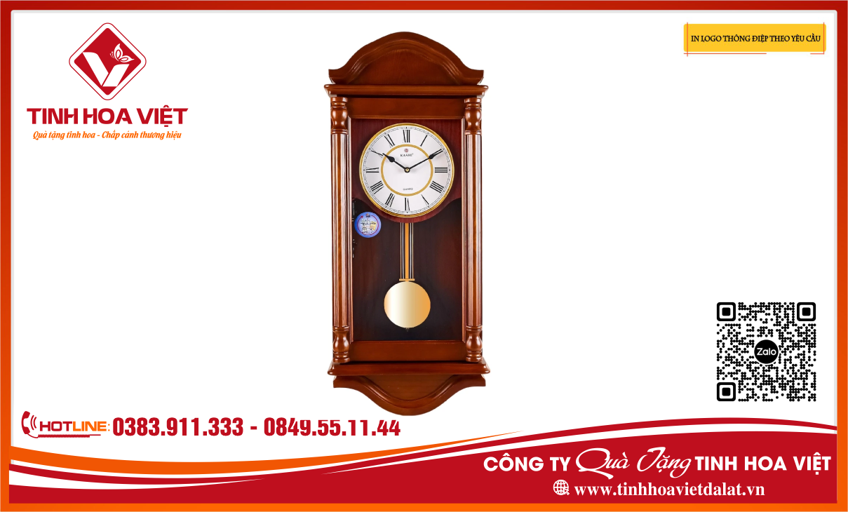 Đồng Hồ Quả lắc Quà tặng đại hội đảng bộ doanh nghiệp ý nghĩa