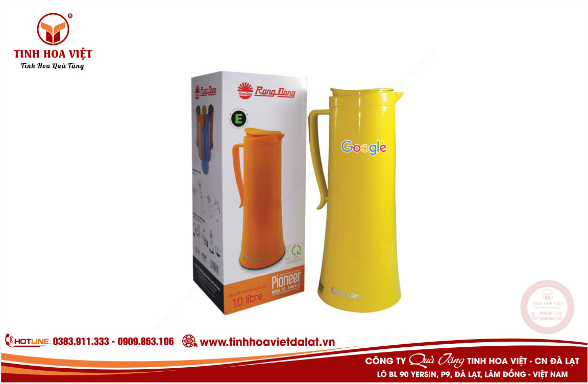 Phích nước rạng đông Màu Vàng