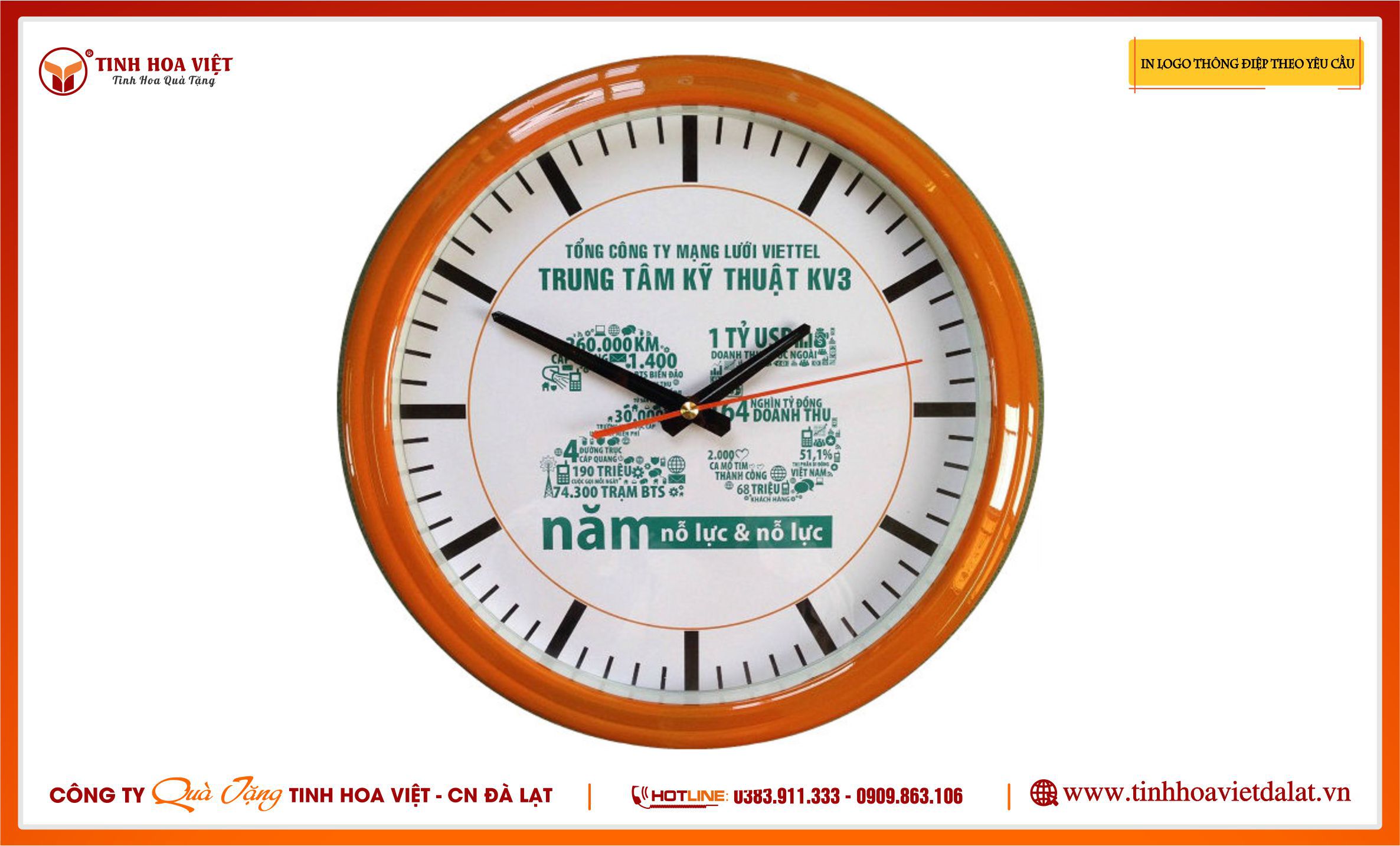 sỉ lẻ Đồng hồ treo tường sản phẩm quà tặng doanh nghiệp