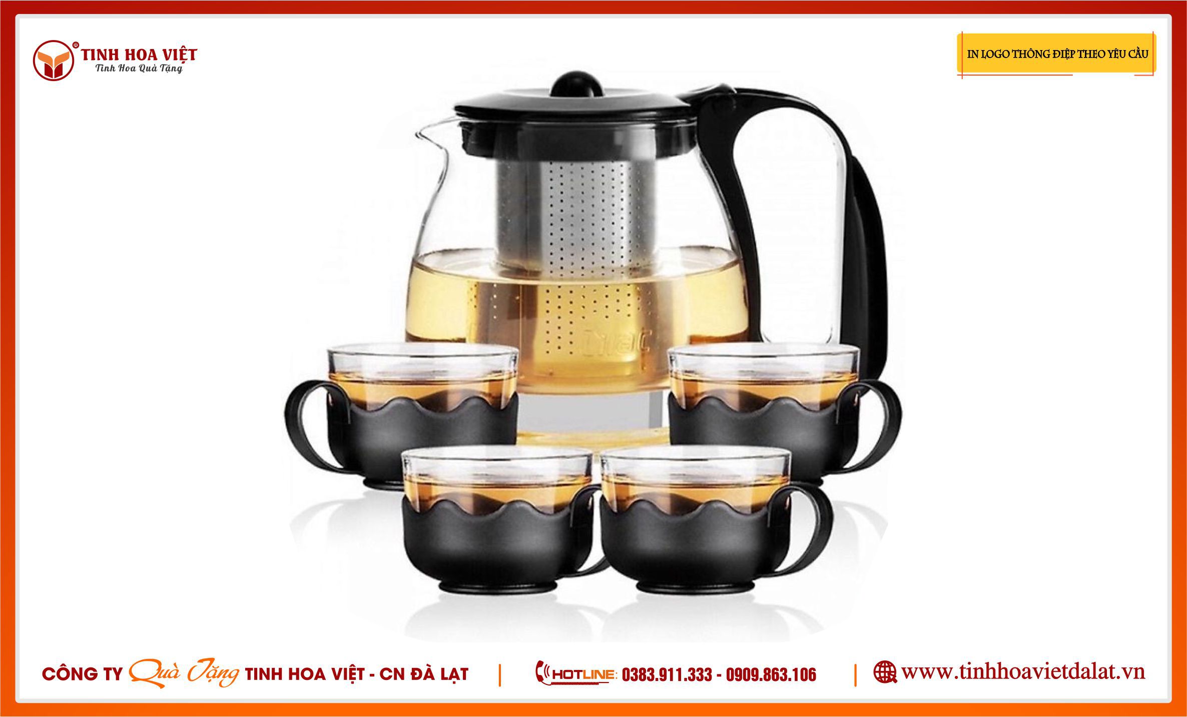 bình trà thủy tinh