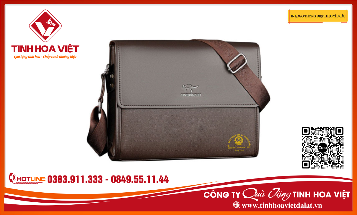 sỉ lẻ cặp da quà tặng đại hội đảng bộ nhà nước