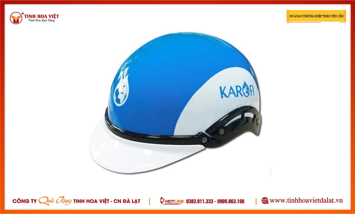 in mũ bảo hiểm tại đà lạt và khu vực phía nam