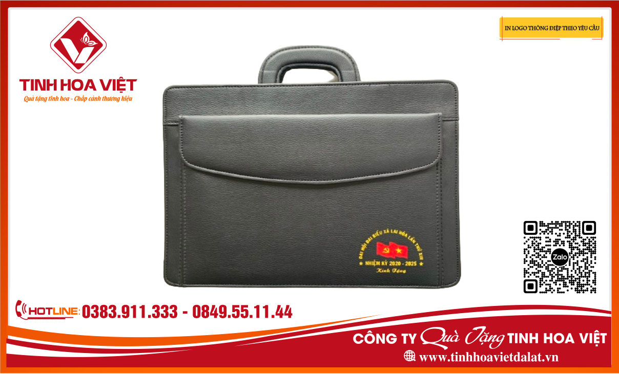 Cung Cấp Cặp Da Làm Quà Tặng Đại Hội Đảng Bộ và Sự Kiện