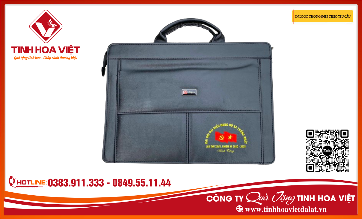 Cung Cấp Cặp Da Làm Quà Tặng Đại Hội Đảng Bộ và Sự Kiện