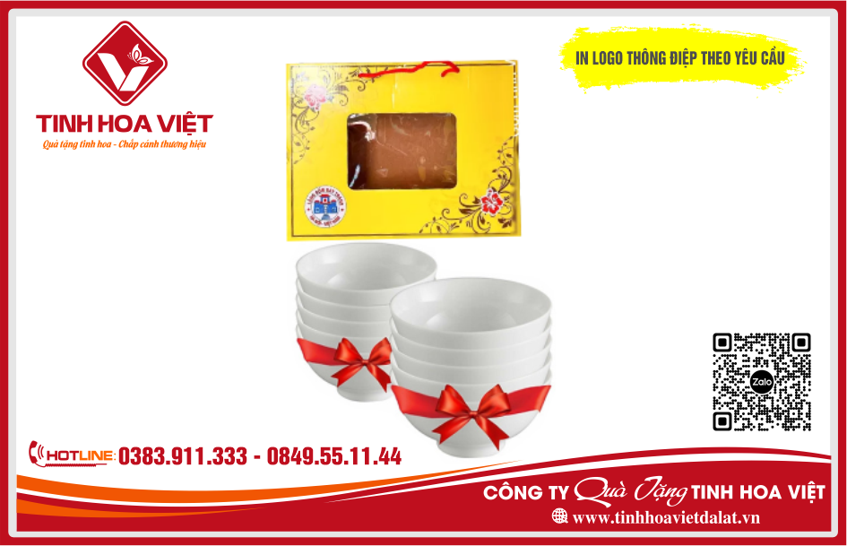 Bộ Bát Cơm - Sự Lựa Chọn Quà Tặng Đại Hội Đảng Bộ Cao Cấp