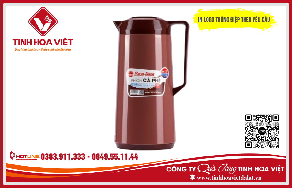 In Ấn Nội Dung Lên Phích Giữ Ấm Nước - Quà Tặng Doanh Nghiệp Đại Hội tại Đà Lạt và Các Tỉnh Thành Lân Cận Phía Nam