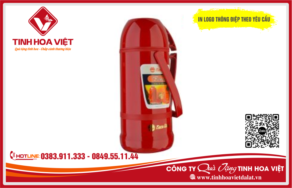 In Ấn Nội Dung Lên Phích Giữ Ấm Nước - Quà Tặng Doanh Nghiệp Đại Hội tại Đà Lạt và Các Tỉnh Thành Lân Cận Phía Nam