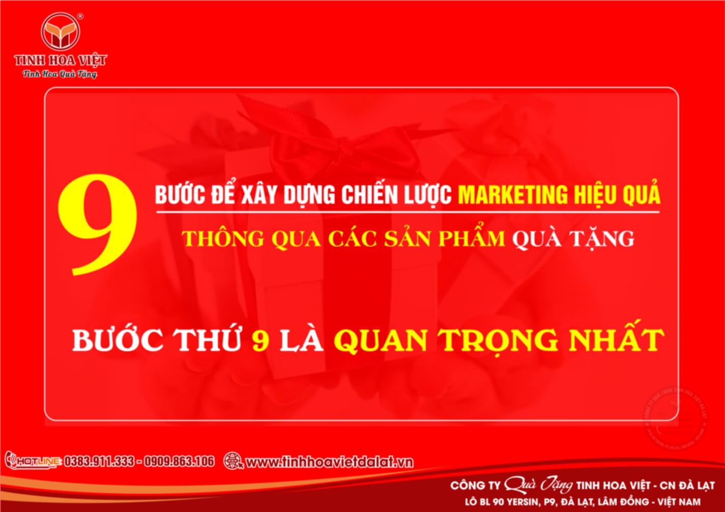 9 bước xây dựng chiến lược marketing hiệu quả