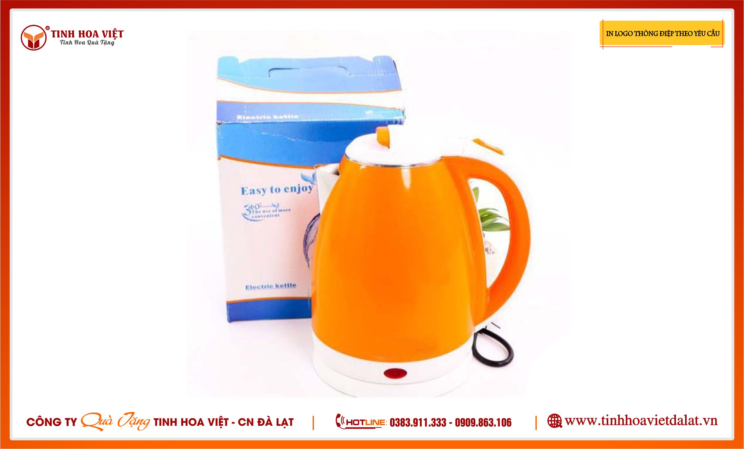 Ấm Siêu Tốc Vỏ Nhựa Vàng