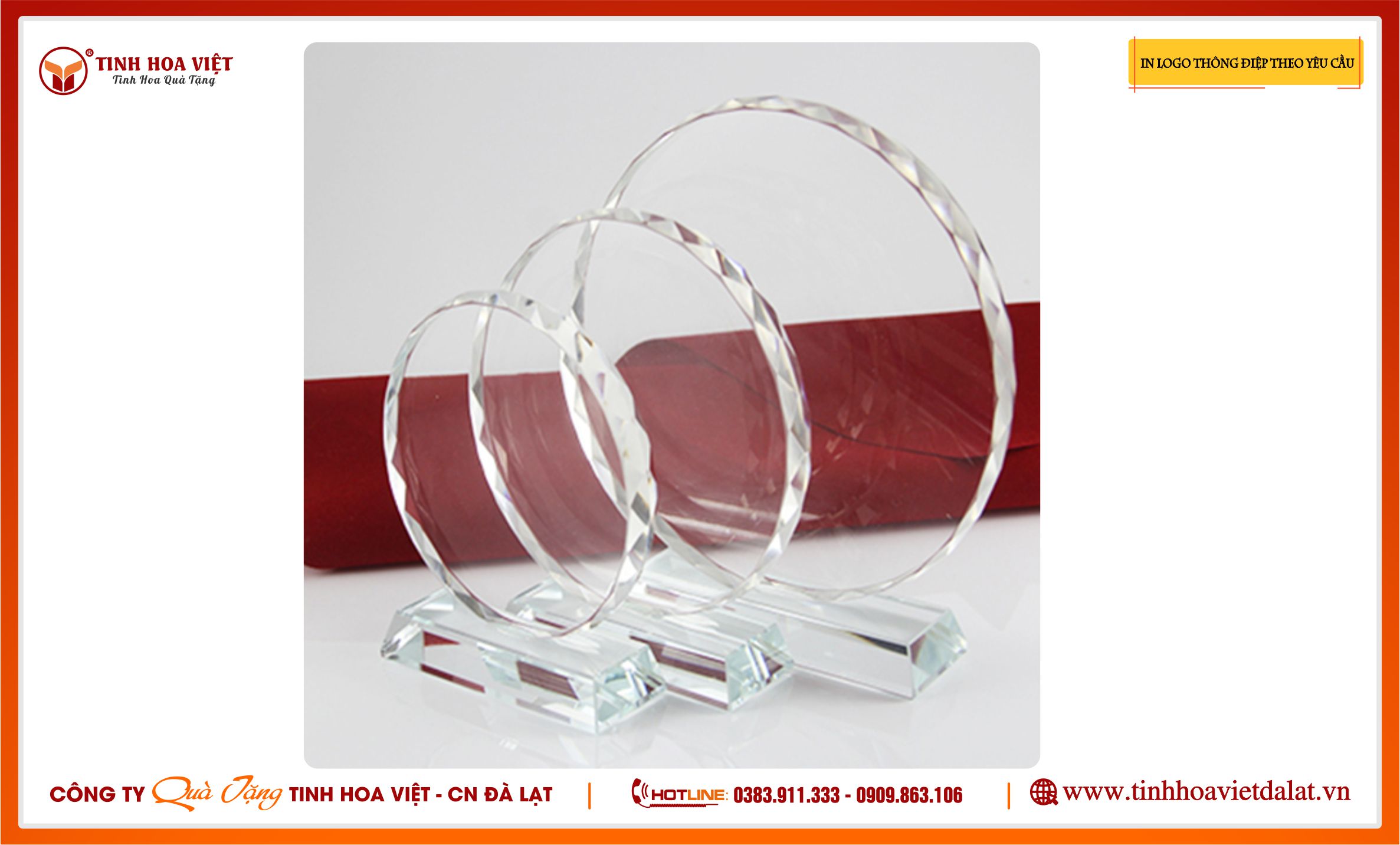 Biểu Trưng Pha Lê Tròn