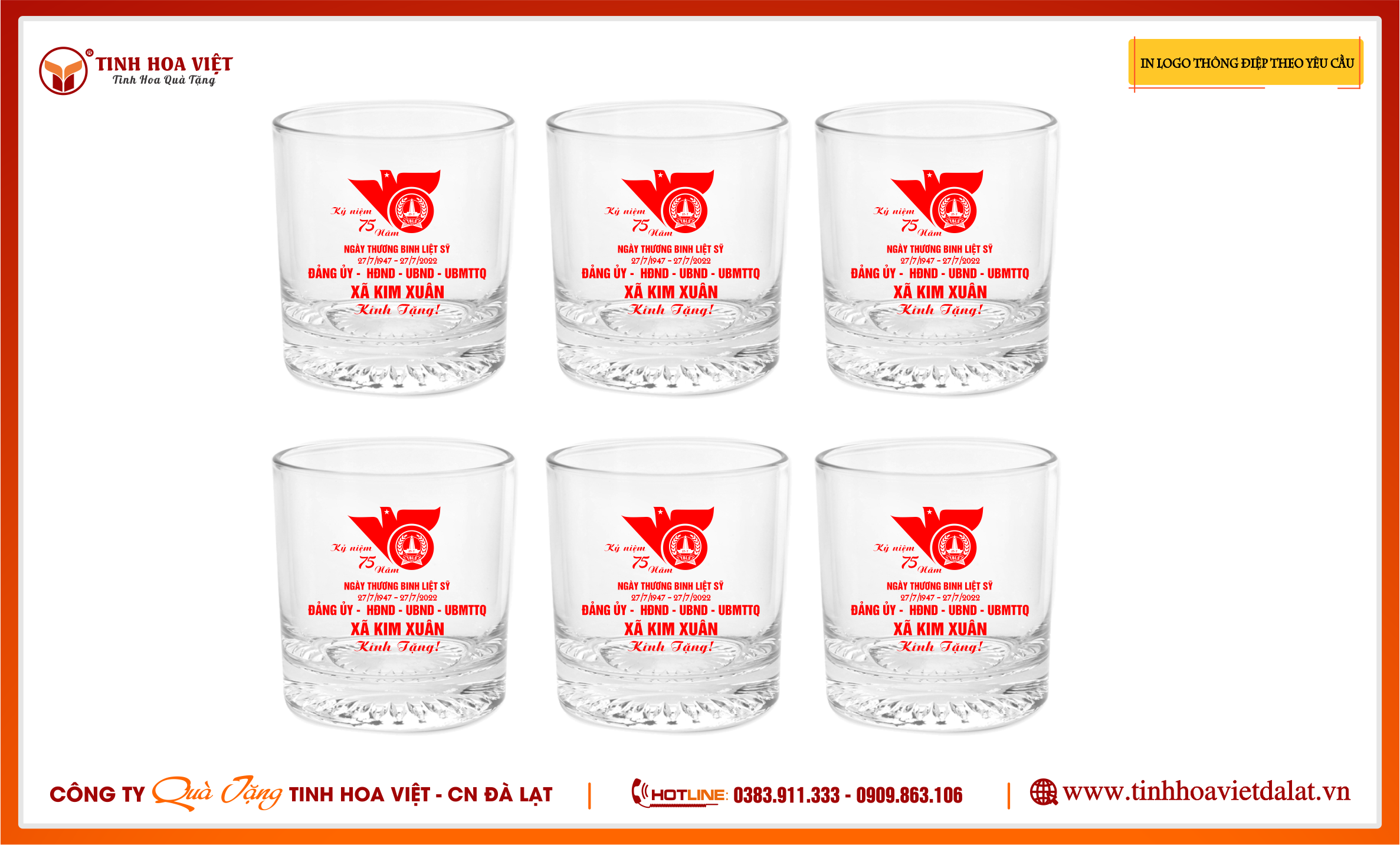 Bộ Cốc Thủy Tinh 308