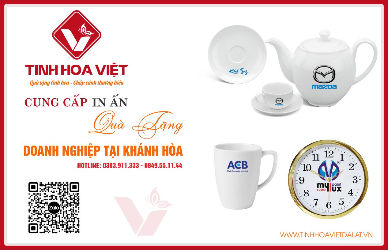 Cung Cấp In Ấn Quà Tăng Doanh Nghiệp Tại Khánh Hòa