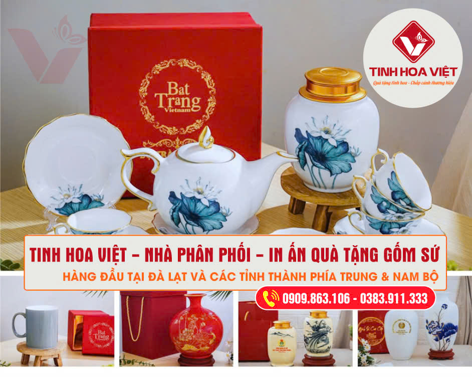 Cốc Sứ In Logo Quà Tặng Truyền Thông Hiệu Quả