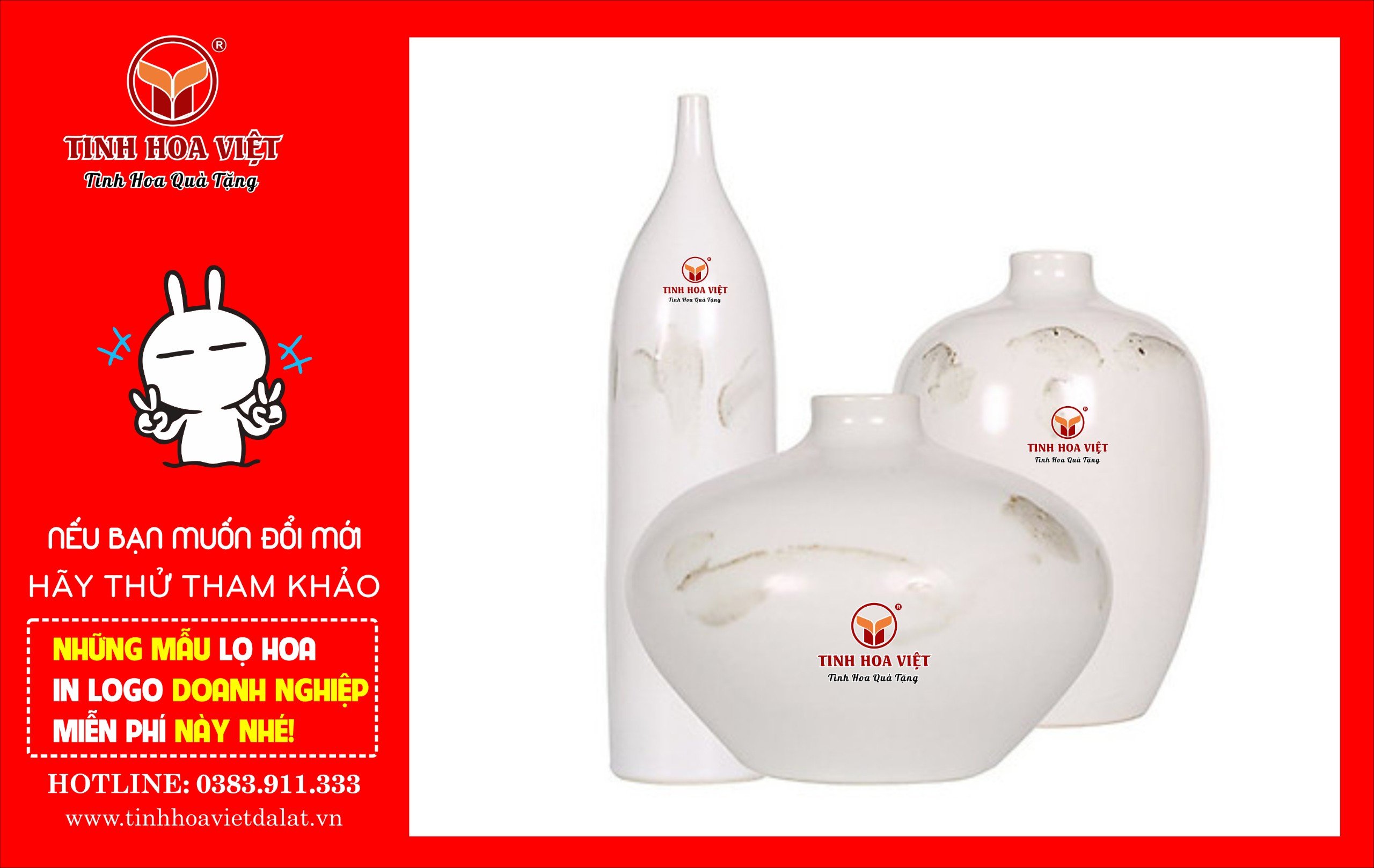 Mẫu lọ hoa thủy tinh tinh hoa Việt Đà Lạt