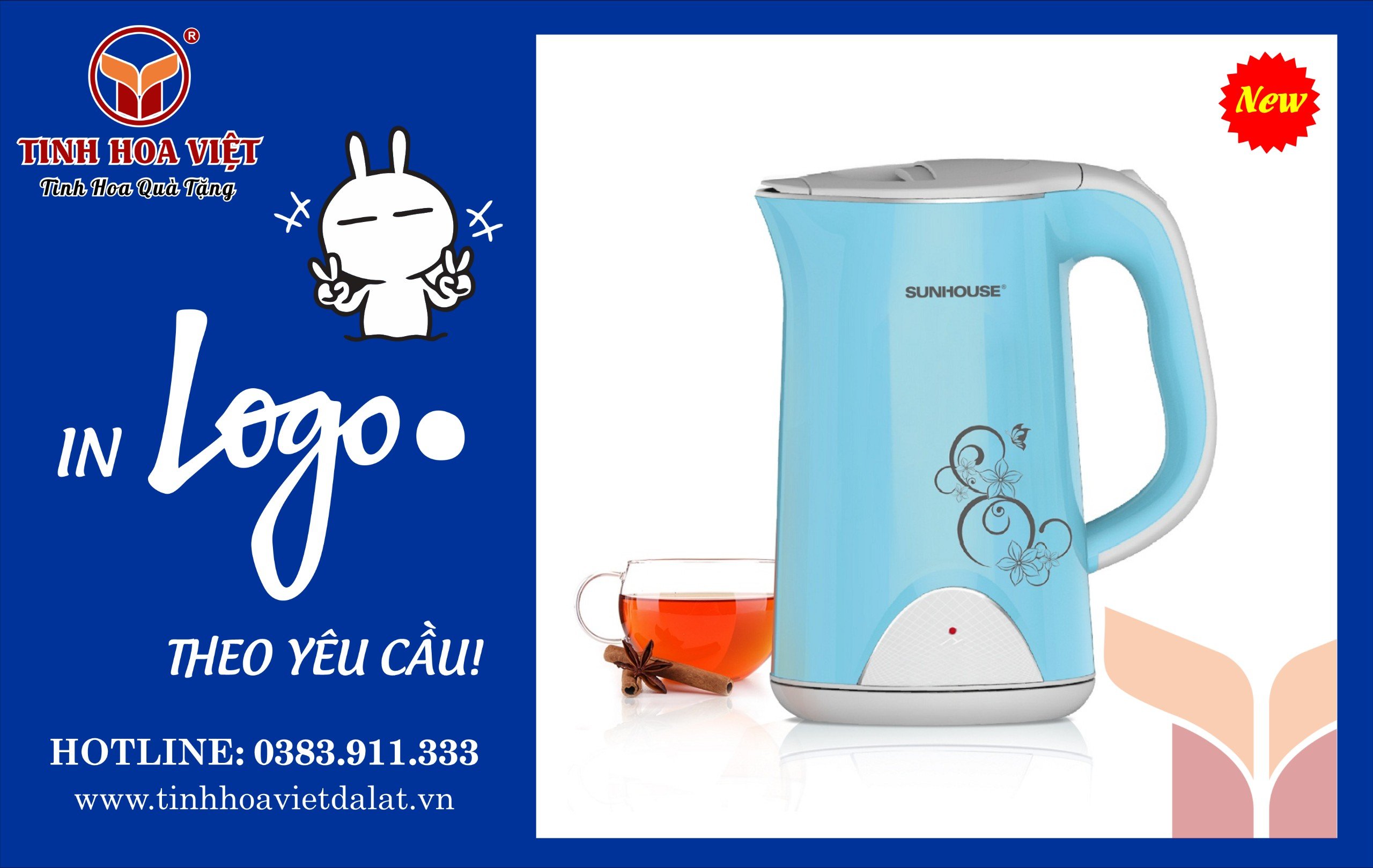 ấm siêu tốc quà tặng