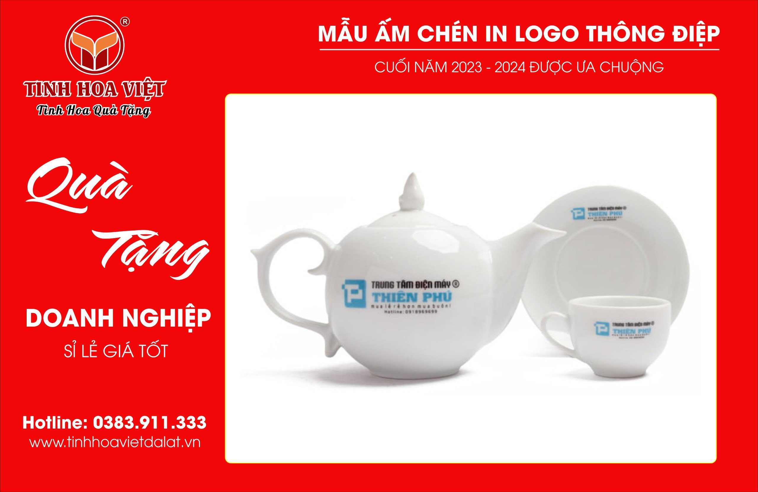 bộ ấm chén cao cấp