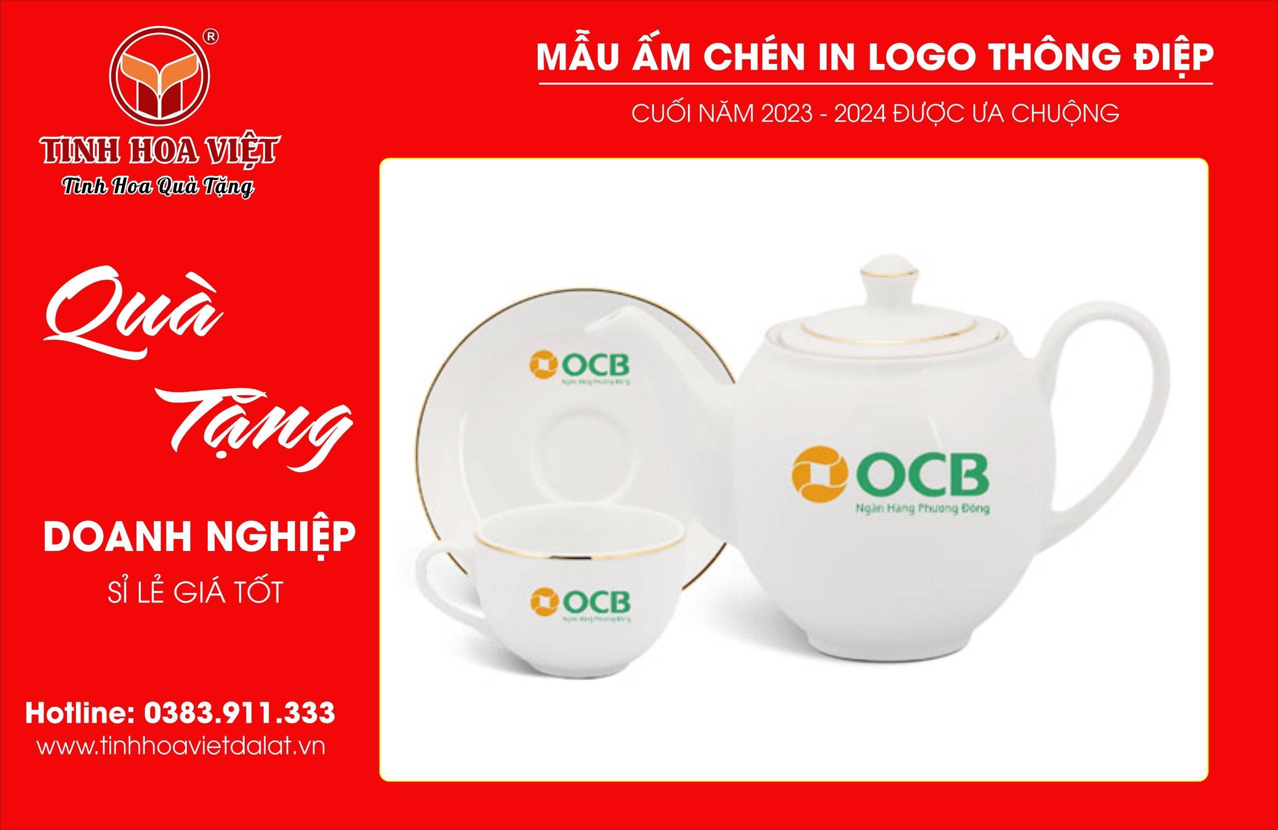bộ ấm chén dáng minh long