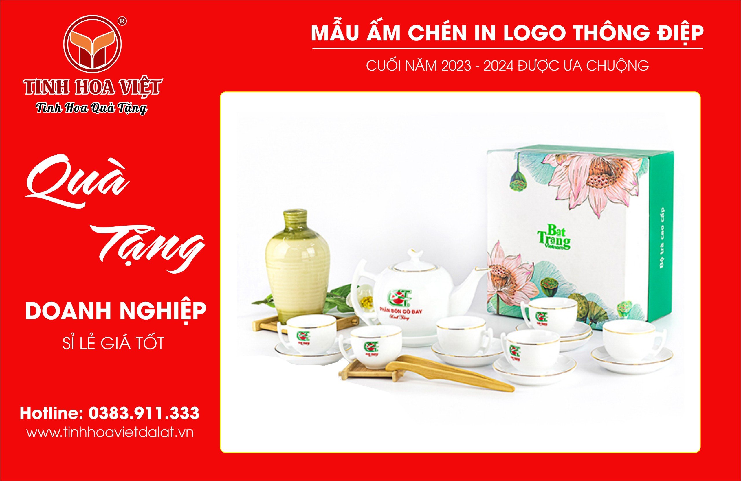 bộ ấm chén cao cấp 2024