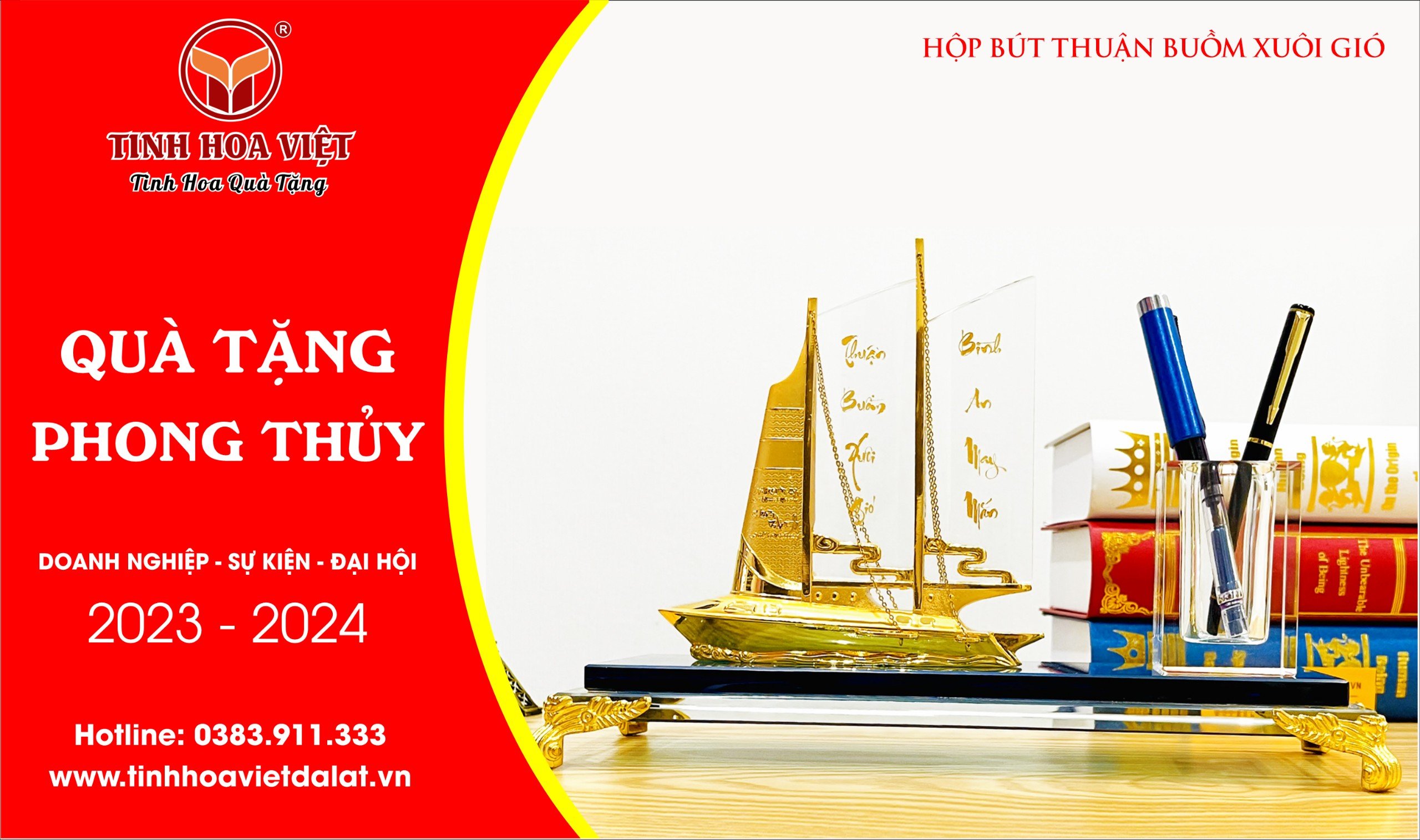 hộp bút pha lê đại bàng