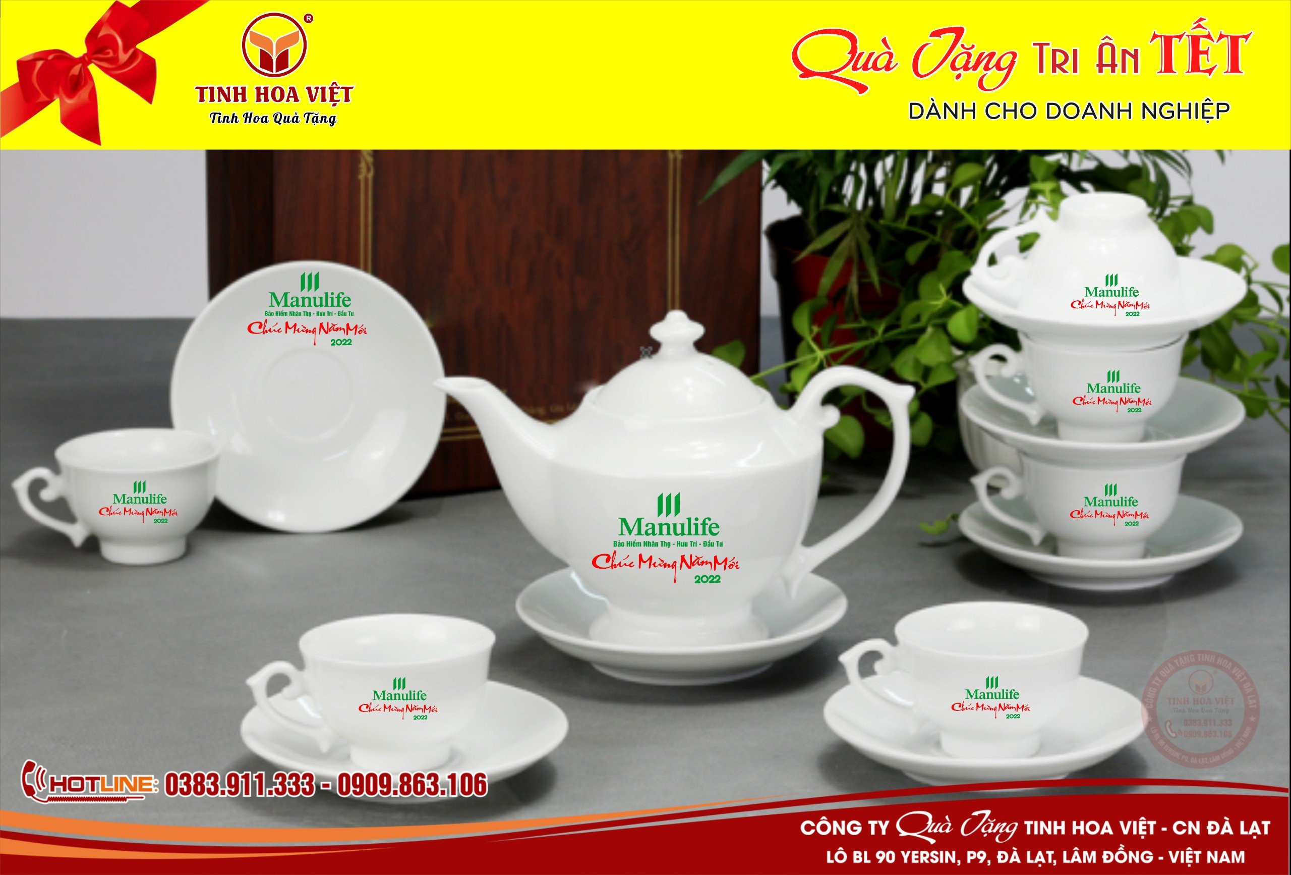 bộ ấm chén đèn thần