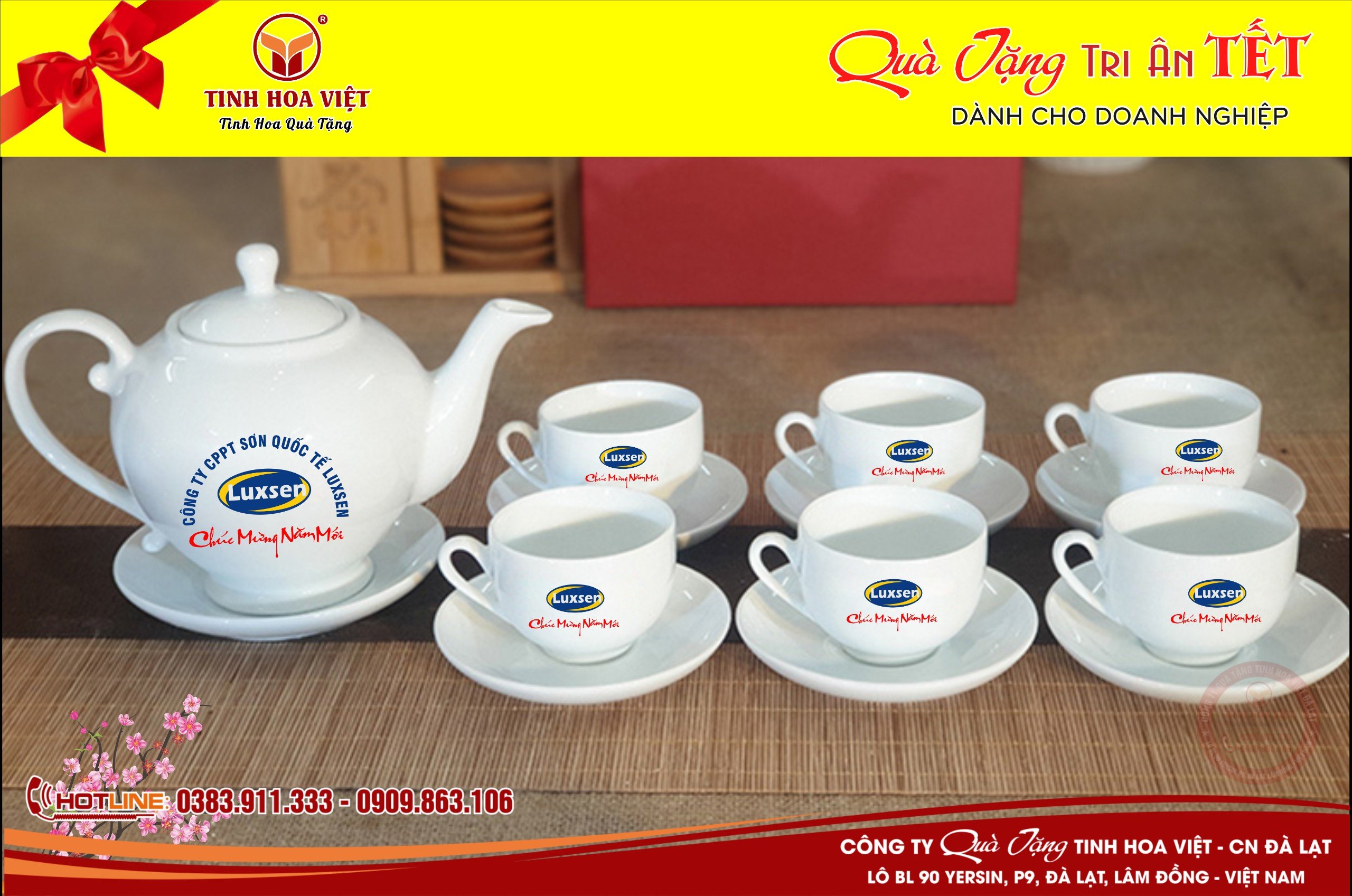 bộ ấm chén cao cấp