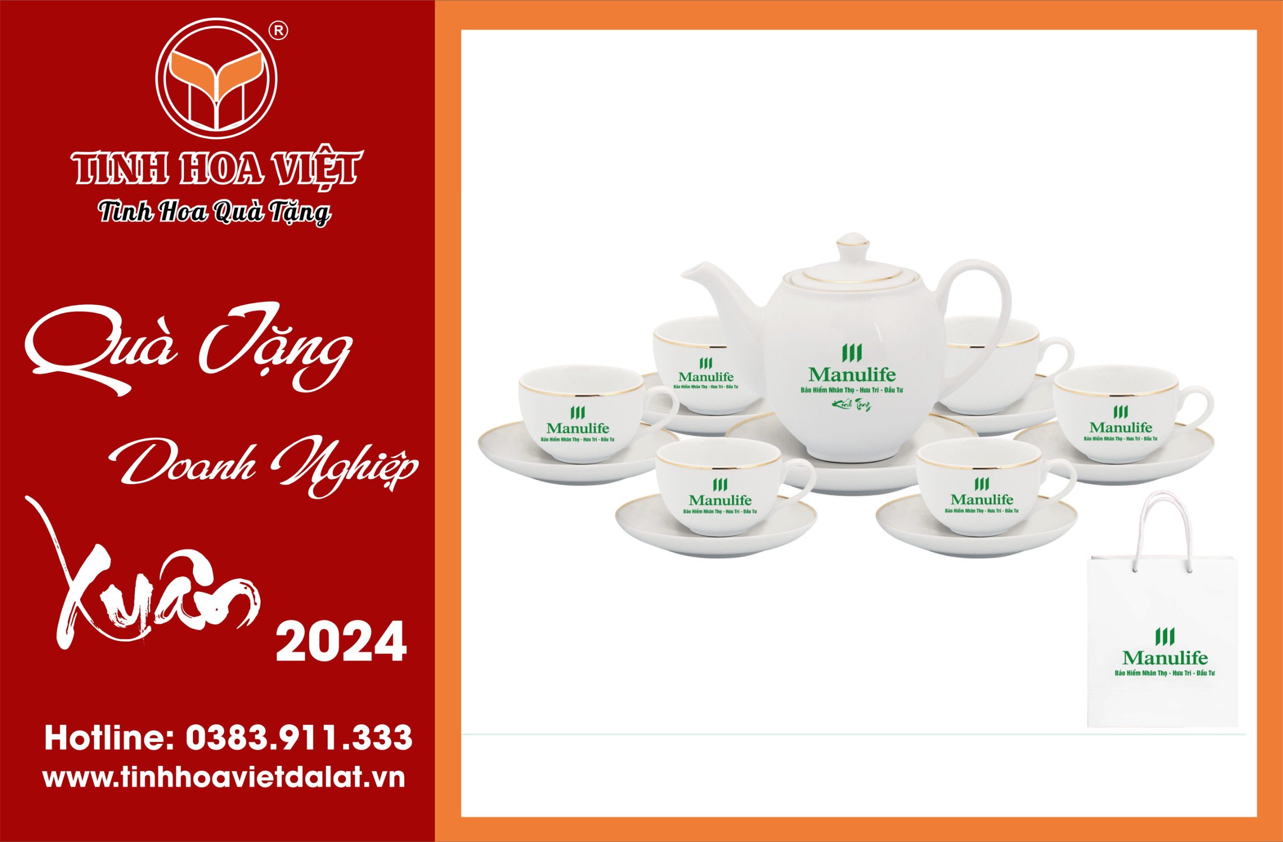 ấm chén minh long