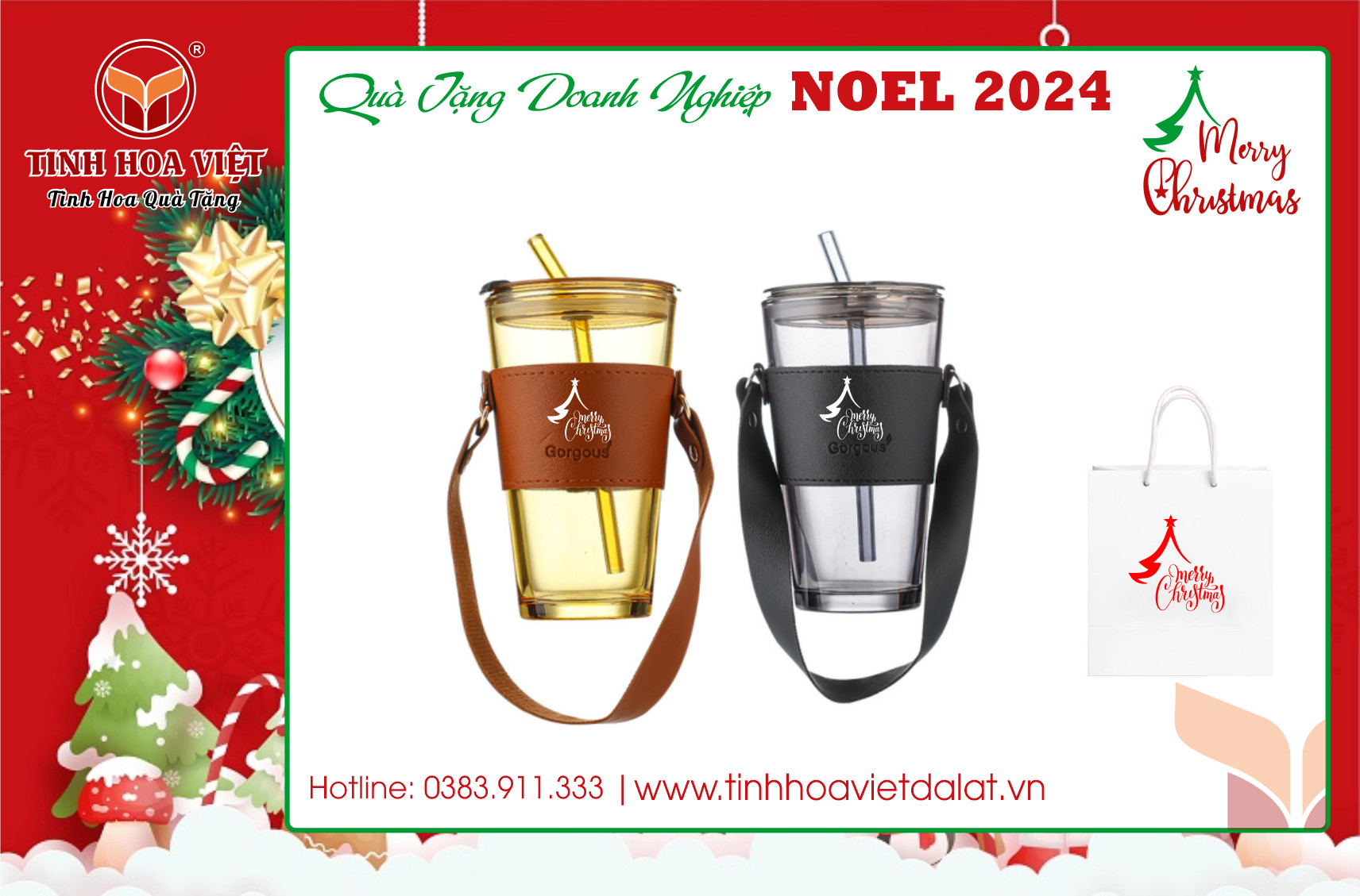 cốc thủy tinh ống mút