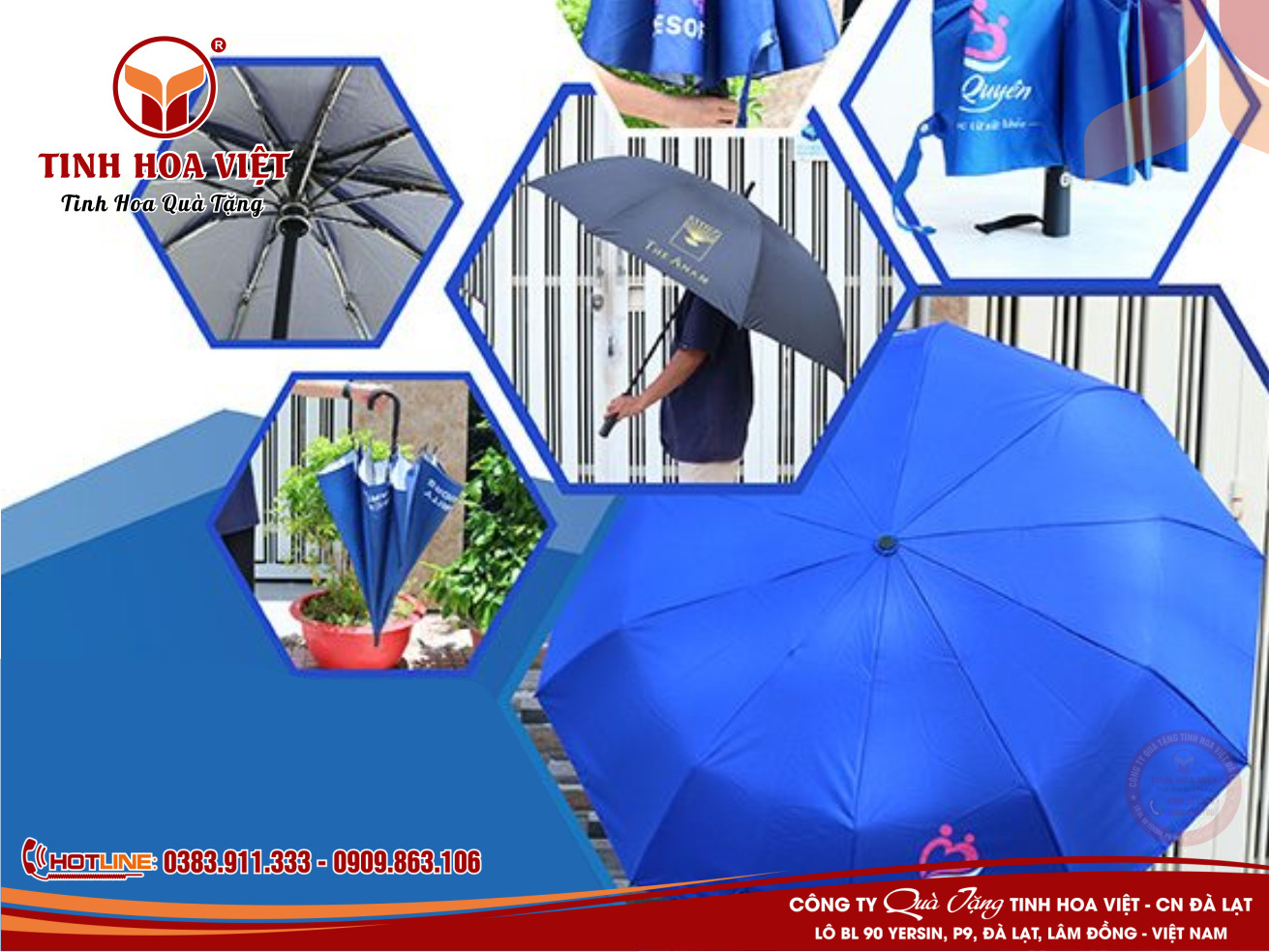 cung cấp in ấn ô dù tại đà lạt