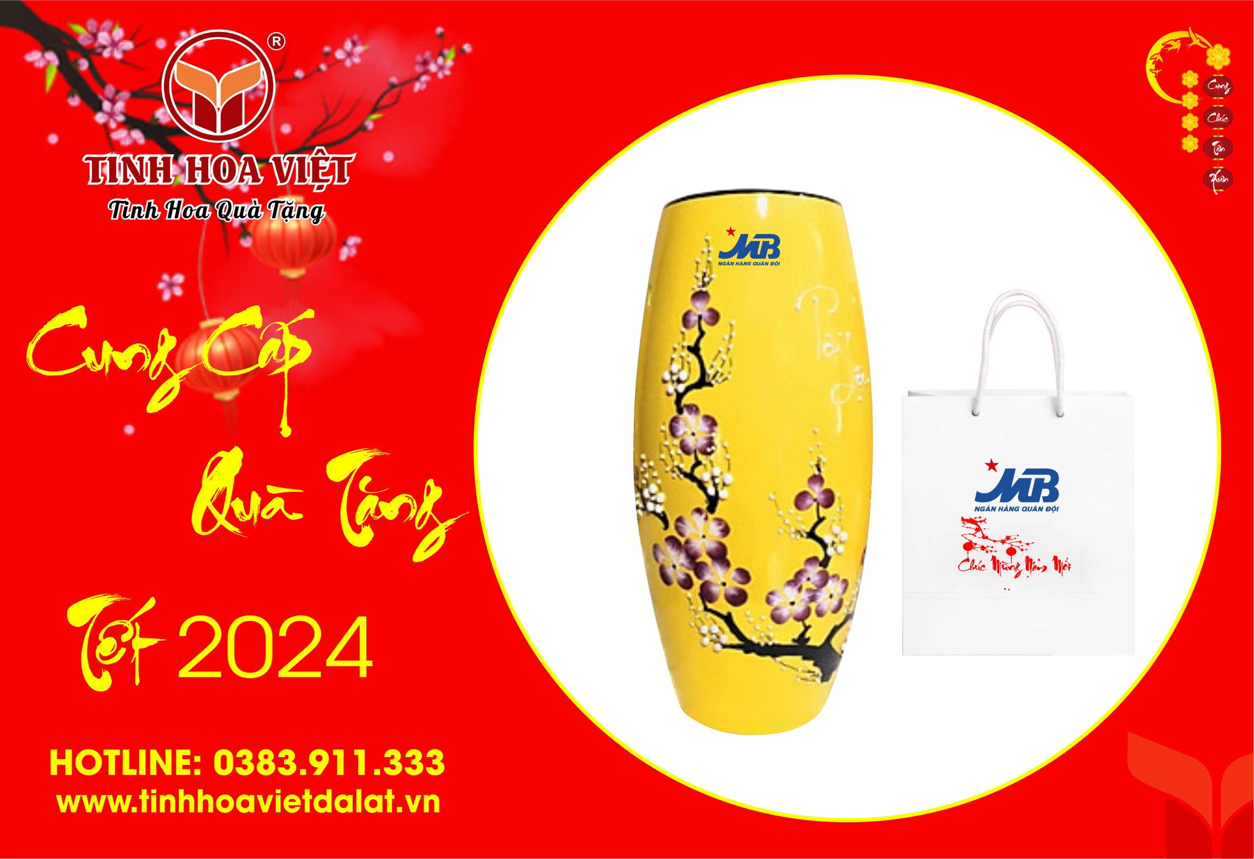 bình cắm hoa tài lộc