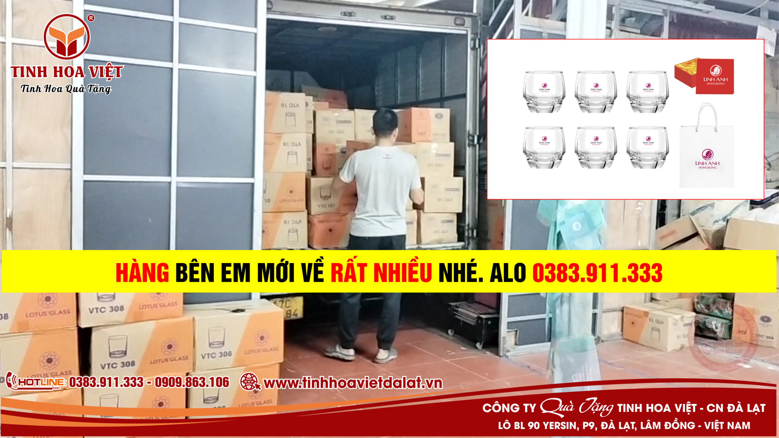 nhà phân phối đồ thủy tinh gốm sứ tạ đà lạt